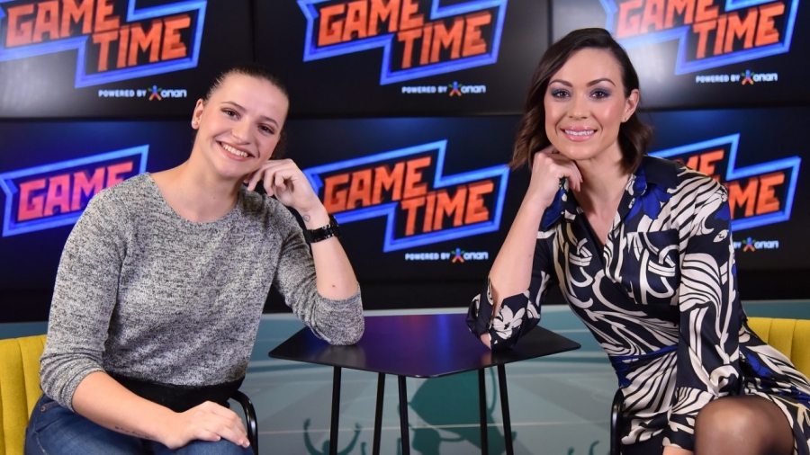 Η μπασκετμπολίστρια του Παναθηναϊκού Αγγελική Βιντσιλαίου στο ΟΠΑΠ GAME TIME ΜΠΑΣΚΕΤ για την Euroleague