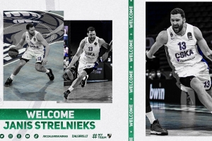 Στην Ζαλγκίρις Κάουνας ο Στρέλνιεκς