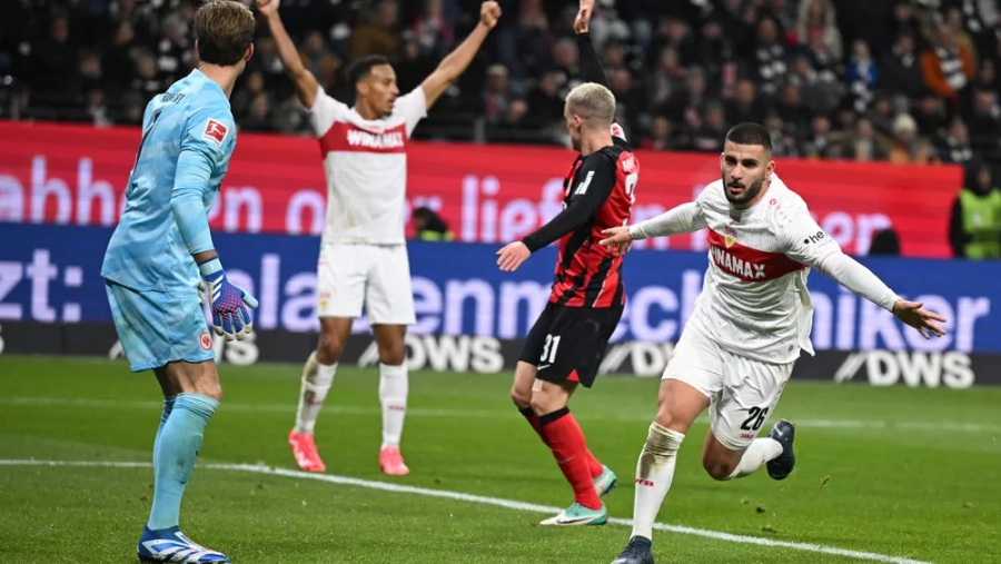 Άιντραχτ Φρανκφούρτης - Στουτγκάρδη 1-2 : Εντός έδρας ήττα και... προβληματισμός πριν τον ΠΑΟΚ