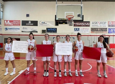 Μήνυμα υπέρ του εμβολιασμού από τα κορίτσια του Ολυμπιακού Βόλου!