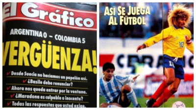 Όταν η Κολομβία «ξεφτίλισε» την Αργεντινή μέσα στο Μονουμεντάλ! (video)