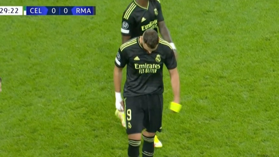 Σέλτικ – Ρεάλ Μαδρίτης 0-0: Αναγκαστική αλλαγή για τον Μπενζεμά στο μισάωρο! (video)