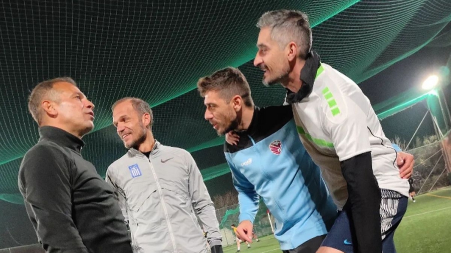 Οι Greek Legends ξανά μαζί: Κατσουράνης, Μπασινάς, Νικολαΐδης και Λυμπερόπουλος έπαιξαν παρέα!