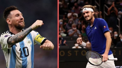 Τσιτσιπάς: «Ο Μέσι απολαμβάνει τη ζωή του!»