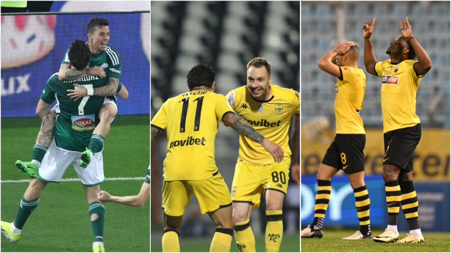 «Μαγικό» ξεκίνημα για ΑΕΚ, έχασε την πρωτιά ο ΠΑΟΚ, ξανά στα... σχοινιά ο Ολυμπιακός!