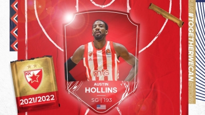 Ερυθρός Αστέρας: Ανακοίνωσε τον Όστιν Χόλινς