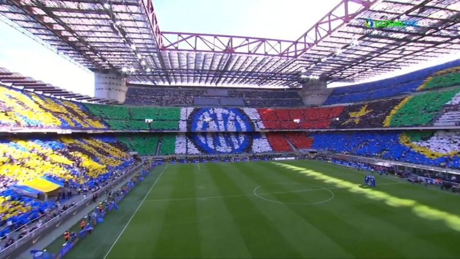 Το εντυπωσιακό κορεό των οπαδών της Ίντερ, στο τελευταίο εντός έδρας ματς των «νερατζούρι»! (video)