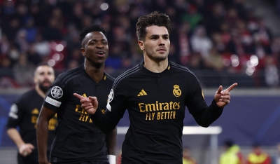 Λειψία - Ρεάλ Μαδρίτης 0-1: Γκολάρα ο Ντίαθ, «Κουρτουά» ο Λούνιν και ένα βήμα πιο κοντά στους «8»! (video)