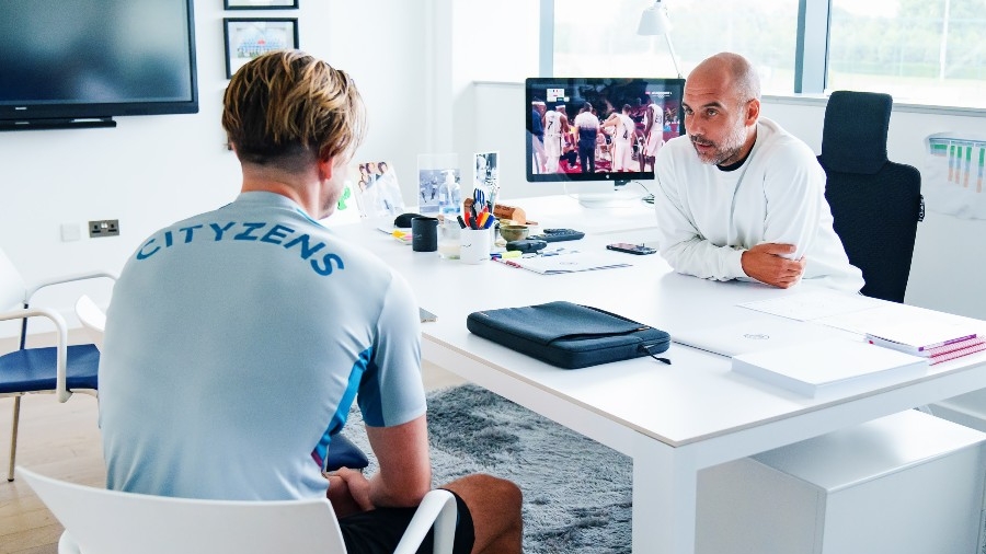 Η πρώτη συνάντηση των Τζακ Γκρίλις και Πεπ Γκουαρδιόλα είναι γεγονός!