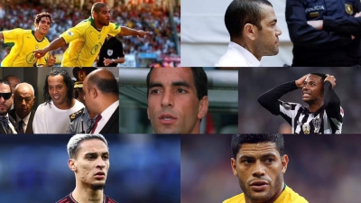 Βραζιλία, χώρα του ποδοσφαίρου και του... σκανδάλου: Οι 6+1 Βραζιλιάνοι παίκτες που έγιναν πρωτοσέλιδο για λάθος λόγους!