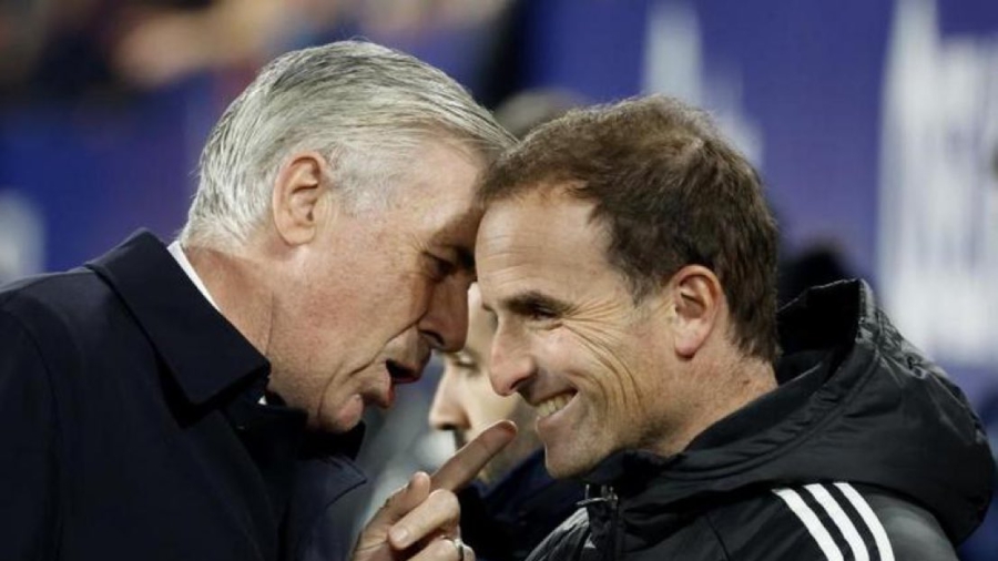 Ο Αντσελότι το είχε πει στον προπονητή της Οσασούνα: «Θα τα πούμε στον τελικό του Κυπέλλου!» (video)