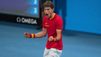 Τένις: Ο Καρένιο Μπούστα έφτασε στα όρια τον Τζόκοβιτς και του στέρησε το χάλκινο μετάλλιο! (video)