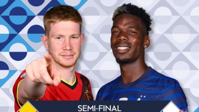 Βέλγιο - Γαλλία: Οι ενδεκάδες των δυο ομάδων