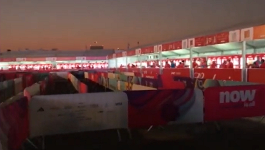 Μουντιάλ 2022: Χωρίς κόσμο το fanzone της Budweiser στο Κατάρ (video)