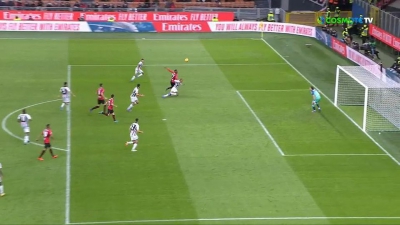 Μίλαν – Ουντινέζε: Εξαιρετικό τελείωμα από Λεάο και προβάδισμα οι «ροσονέρι»! (video)