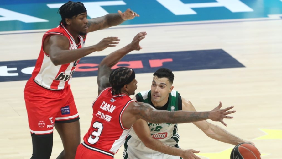 Παναθηναϊκός AKTOR – Ολυμπιακός 77-71: Με «υπογραφή» Σλούκα το ντέρμπι βάφτηκε... πράσινο! (video)