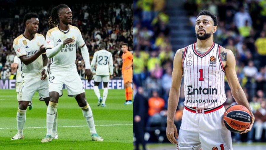 Ο Ολυμπιακός στο μπάσκετ, η Ρεάλ Μαδρίτης στο ποδόσφαιρο: «Χτύπα και άλλο, αντέχουμε!»