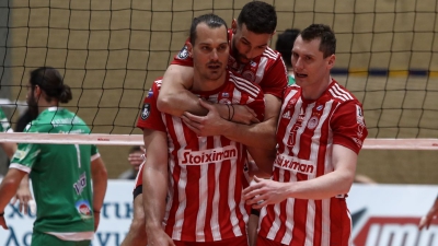 Παναθηναϊκός - Ολυμπιακός 0-3: Break με το... καλημέρα οι επιβλητικοί «ερυθρόλευκοι» στους τελικούς της Volley League!