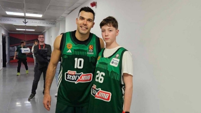 Ο γιος της Ντουμιτρέσκου και του Νικολαΐδη βρέθηκε στο πλευρό του Παναθηναϊκού AKTOR!