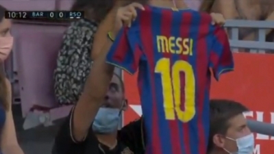 Λιονέλ Μέσι: Οι οπαδοί της Μπαρτσελόνα φώναξαν το όνομά του στο Καμπ Νου! (video)