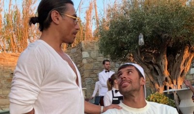 Ο Πρίντεζης επισκέφτηκε τον Salt Bae στη Μύκονο!