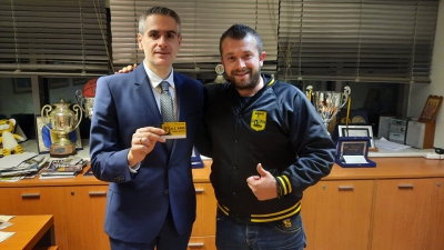 Μέλος του Α.Σ. Άρη ο Γιάννης Καστρίτης