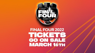 Τα εισιτήρια για το Final 4 της Ευρωλίγκα προς πώληση από 16 Μαρτίου
