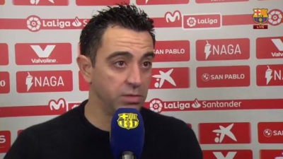 Τσάβι: «Δεν είμαι περήφανος για την ισοπαλία, γιατί η Μπάρτσα είναι φτιαγμένη για να κερδίζει» (video)