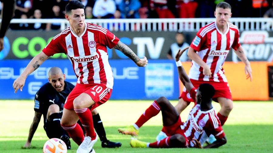 Χάμες Ροντρίγκες: «Περήφανος που φοράω τη φανέλα του Ολυμπιακού»