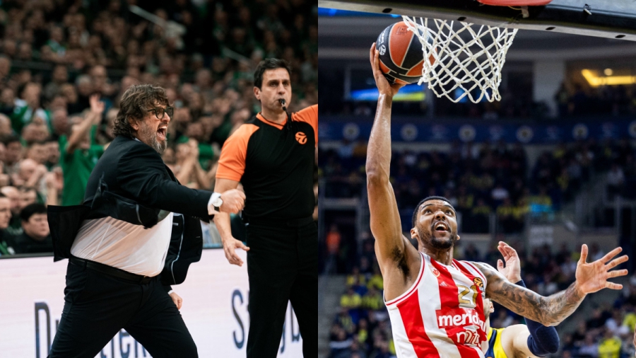 EuroLeague Round 18: Ο Σφαιρόπουλος έβαλε τέλος στο νικηφόρο σερί του Γιασικεβίτσιους – «Έσπασε» το ρόδι στο ντεμπούτο του ο Τρινκιέρι (video)