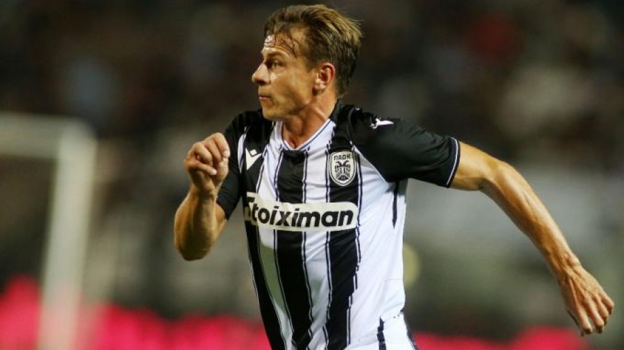 ΠΑΟΚ: Εκτίει την ποινή του ο Σβαμπ λόγω καρτών