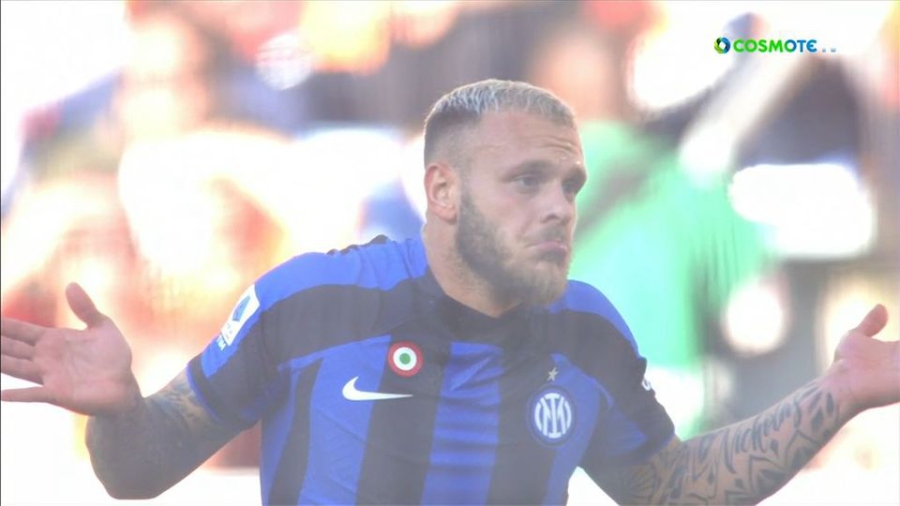 Ρόμα – Ίντερ 0-1: Προβάδισμα για τους «νερατζούρι» με τον Ντιμάρκο (video)