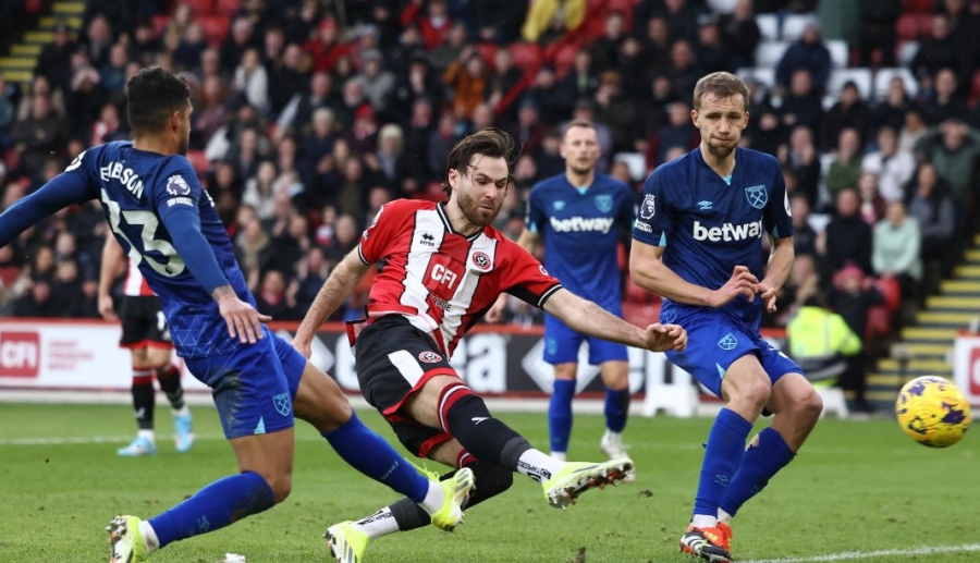 Σέφιλντ Γιουνάιτεντ – Γουέστ Χαμ 2-2: Τρομερό φινάλε, μεγάλος βαθμός για την «ουραγό»!