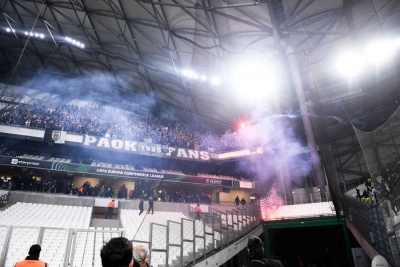 Συνεχίζονται τα επεισόδια και μετά τη λήξη του Μαρσέιγ-ΠΑΟΚ!