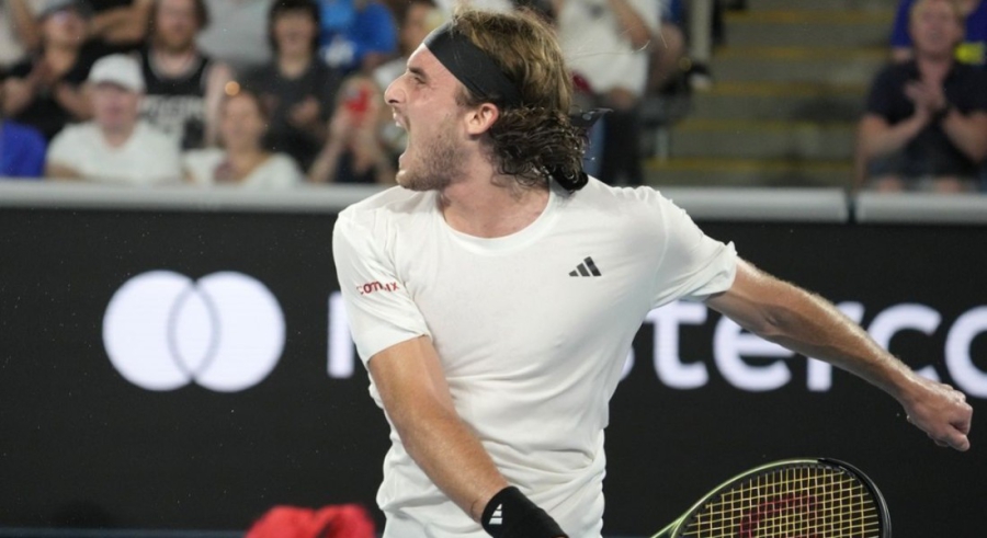 Τσιτσιπάς - Χιτζικάτα 3-0: Πέρασε... σίφουνας στον τρίτο γύρο του Australian Open