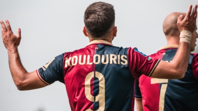 «Πολυβόλο» με το… καλημέρα ο Κουλούρης, σκόραρε δις σε φιλικό της Πογκόν!