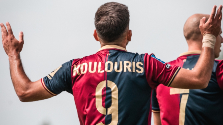 «Πολυβόλο» με το… καλημέρα ο Κουλούρης, σκόραρε δις σε φιλικό της Πογκόν!