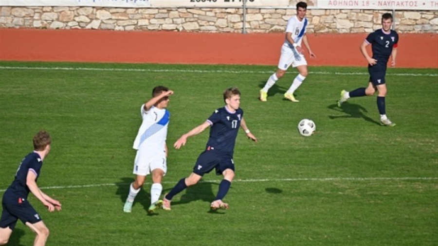 Ισοπαλία της Εθνικής Nέων με τα Νησιά Φερόε