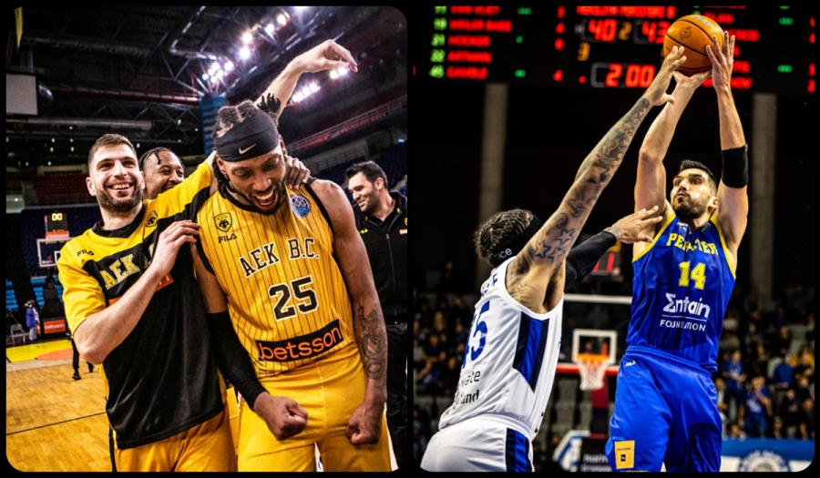 BCL: Οι αντίπαλοι για ΑΕΚ, ΠΑΟΚ, Περιστέρι στο play-in τουρνουά