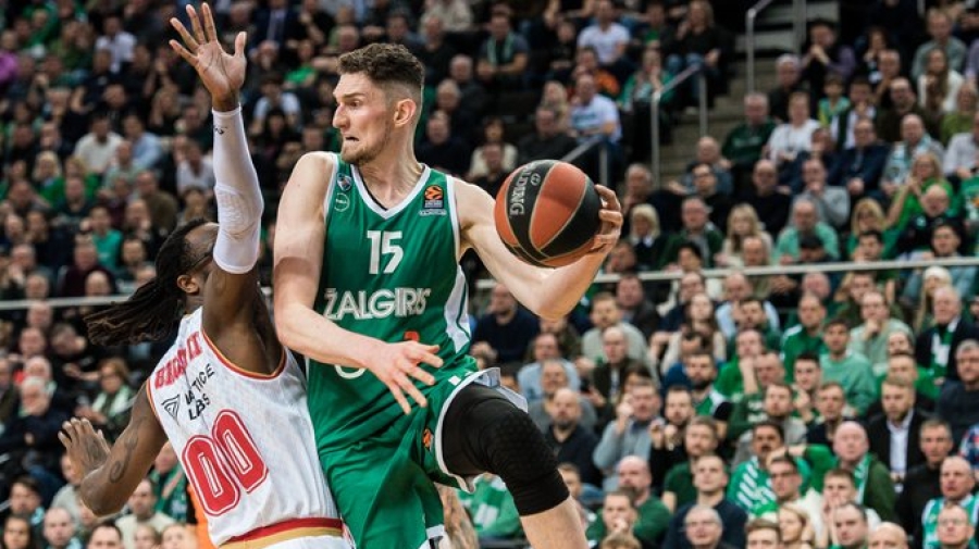EuroLeague Round 31: Η Ζαλγκίρις «βλέπει» 8άδα με τη νίκη απέναντι στη Μονακό