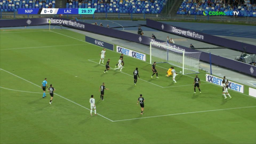 Ασύλληπτο τακουνάκι του Λουίς Αλμπέρτο για το προβάδισμα της Λάτσιο στην έδρα της Νάπολι! (video)