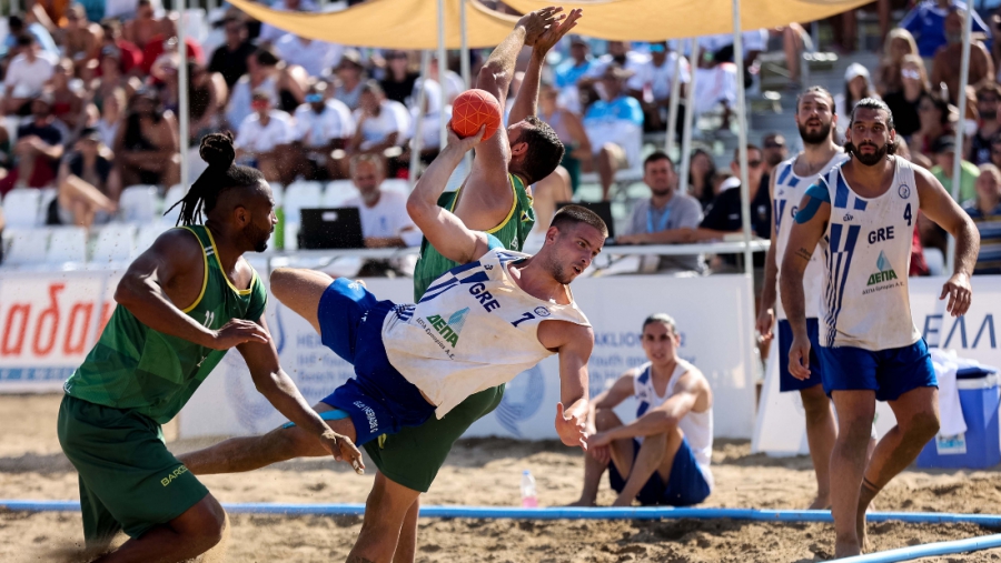 Μπιτς χάντμπολ: Λύγισε στον μικρό τελικό από τη Βραζιλία η Εθνική ομάδα (video)