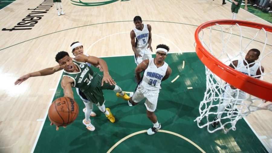 Μπακς - Μάτζικ 123-92: Ιστορικό ρεκόρ με +41 στο ημίχρονο για την ομάδα του Γιάννη! (video)