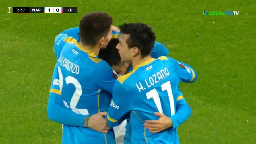 Νάπολι – Λέστερ 1-0: Γκολ από τα… αποδυτήρια για τους Ναπολιτάνους! (video)