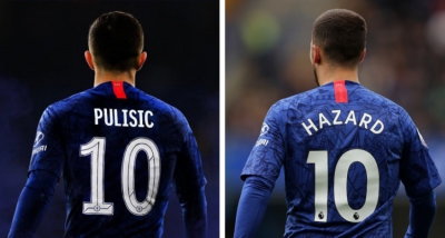 «Το 10 το καλό»: Ο Κρίστιαν Πούλισικ ισοφάρισε τα γκολ του Εντέν Αζάρ στο Champions League