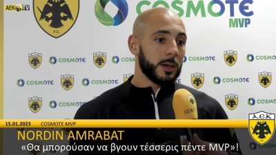 Άμραμπατ: «Θα μπορούσαν να βγουν τέσσερις-πέντε MVP» (video)