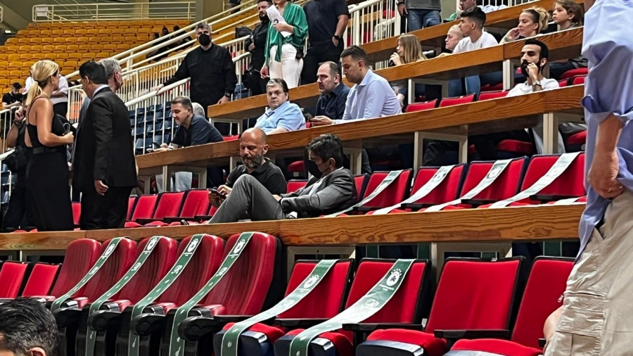 Στο ΟΑΚΑ ο Δημήτρης Γιαννακόπουλος, για πρώτη φορά μετά την «απόσυρσή» του!