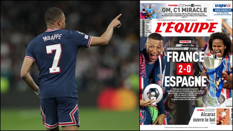 Απίθανο πρωτοσέλιδο της Equipe: «Γαλλία – Ισπανία… 2-0»