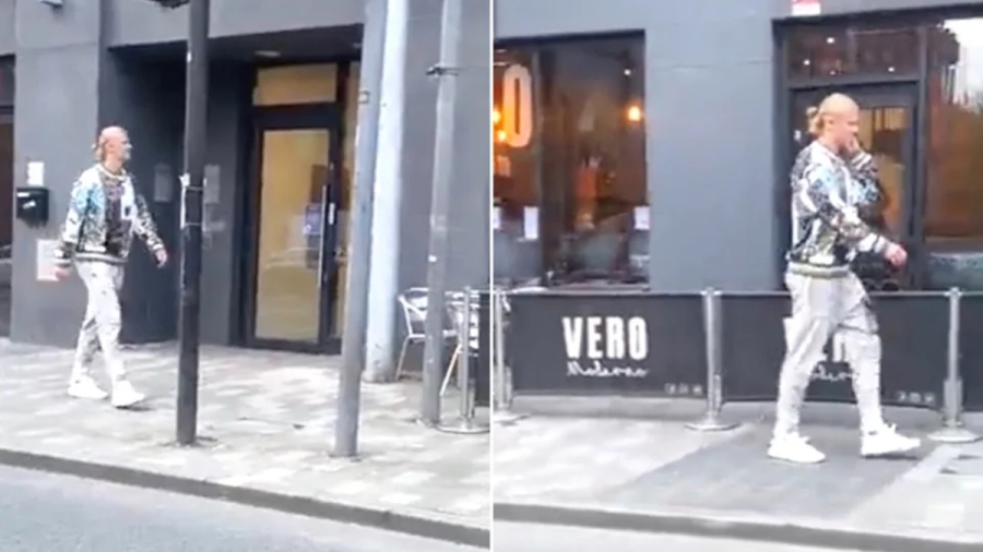 «Ψηστήρι» οπαδών της Γιουνάιτεντ στον Χάαλαντ για να αλλάξει πλευρά στο Μάντσεστερ (video)