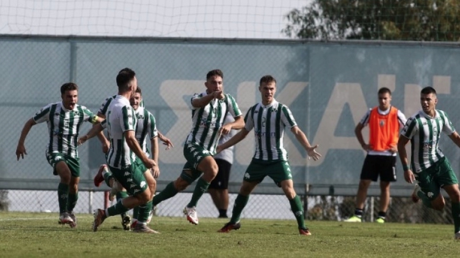 Παναθηναϊκός Κ19 - ΠΑΟΚ Κ19 2-0: Νίκη πρωτιάς για το «τριφύλλι»